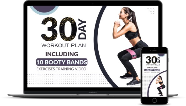 Activre Fabric Resistance Bands 3 Sets – With 10 Training Exercises Video & 30 Day Workout Plan - Image 5